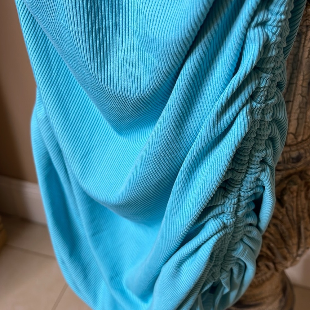 Sofia Richie Teal Dress New With Tags Size Large - Picture 5 of 9